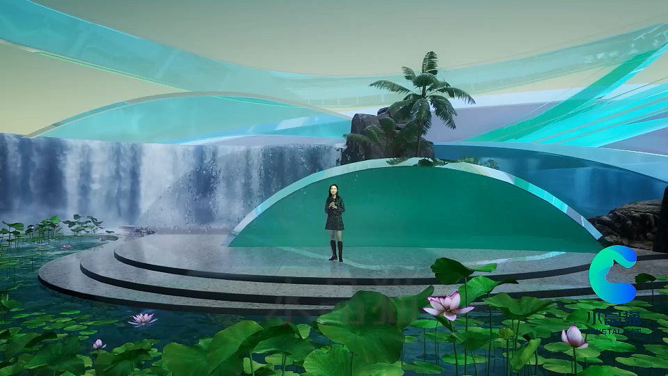 XR虚拟直播场景设计制作 三维场景 动画制作（图ZMzMyODQ0MzM2） - 人物/生物 - 站酷设计师CC数字虚拟人小曼原创素材 - 站酷ZCOOL