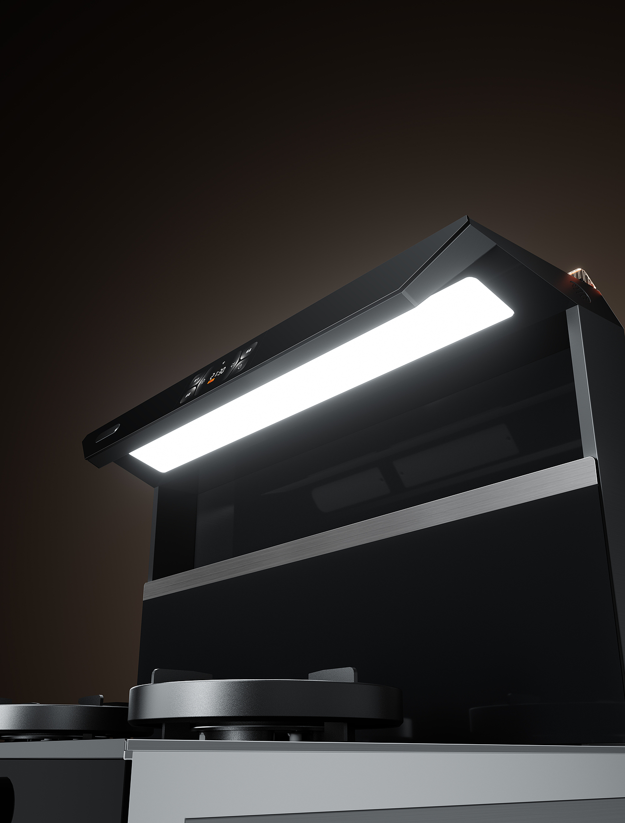 亿田集成灶渲染视觉分享