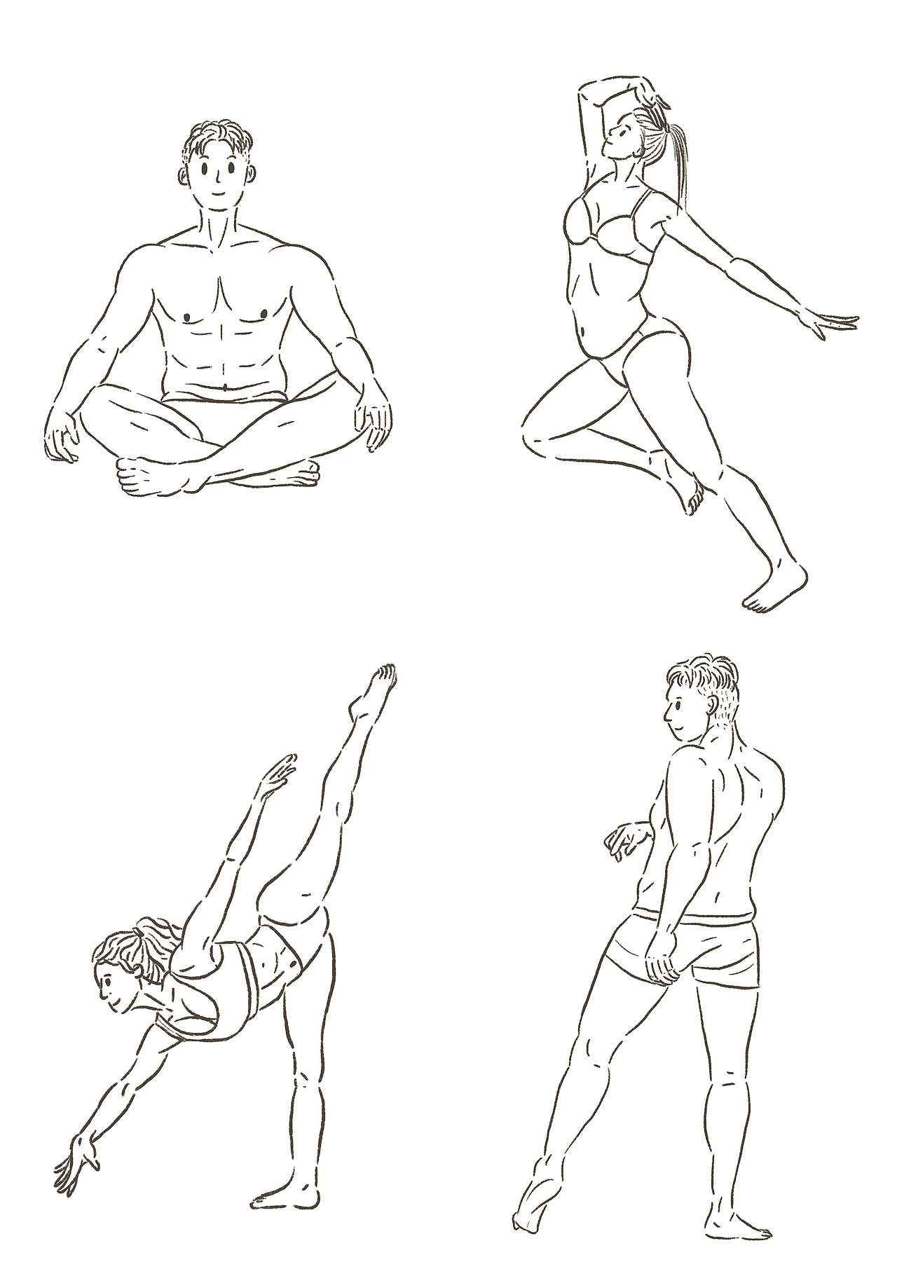 速写打卡-01（图ZMzEyODA0NjQw） - 创作习作 - 站酷设计师旸旸yy原创素材 - 站酷ZCOOL