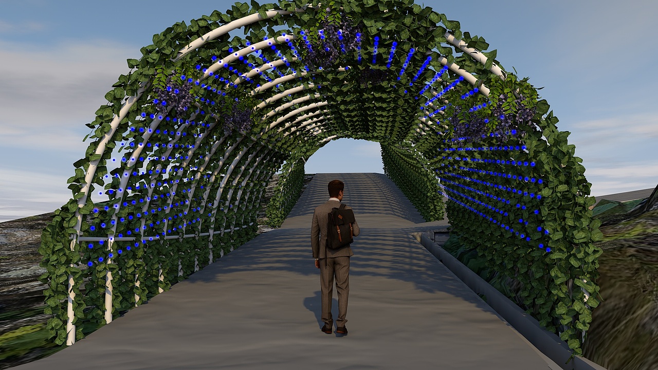 百里荒康养小镇景观标识和时光隧道（图ZMzQxMjY2MDky） - 场景 - 站酷设计师宜昌阿东原创素材 - 站酷ZCOOL