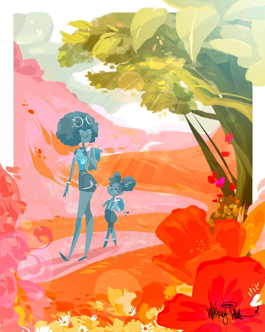 #WOW 插画师“日进斗金”的小秘笈（图ZMzE0NDE1ODY4） - 艺术插画 - 站酷设计师WhitneyPollett原创素材 - 站酷ZCOOL