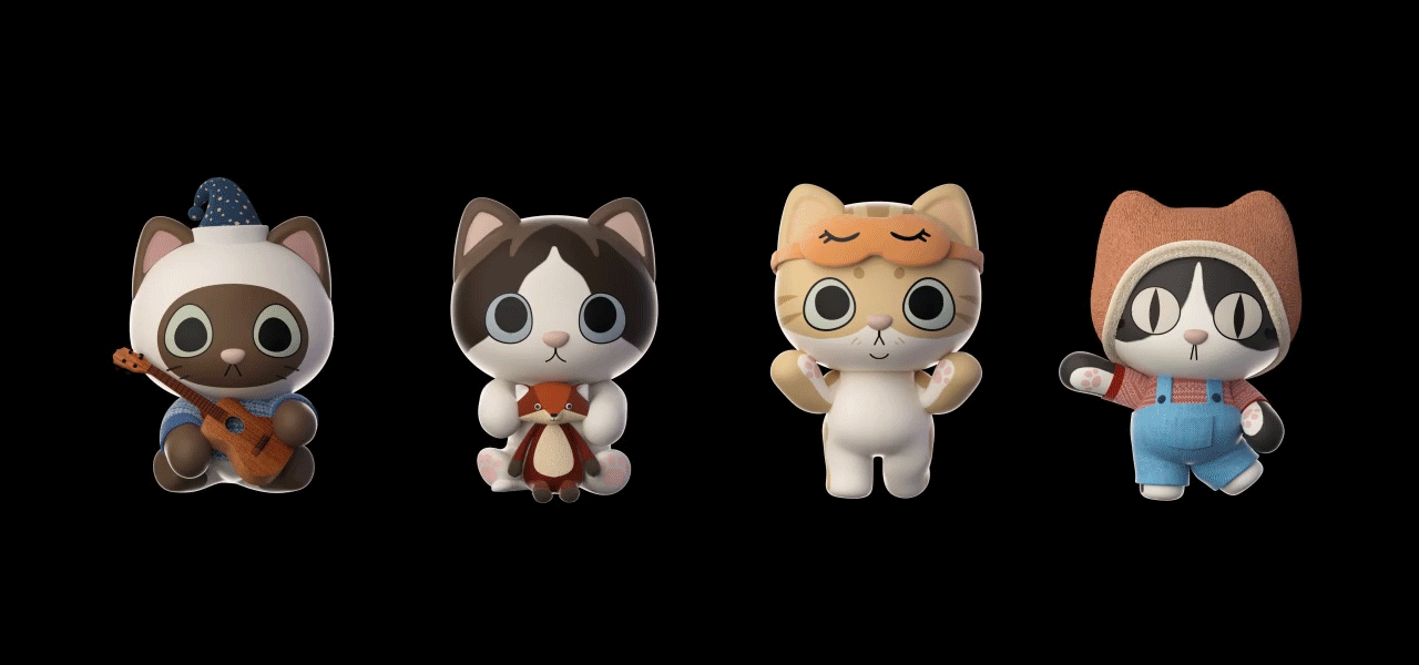 ip设计-《音乐喵》（图ZMzYxNTQ2MDIw） - IP形象 - 站酷设计师默吉原创素材 - 站酷ZCOOL