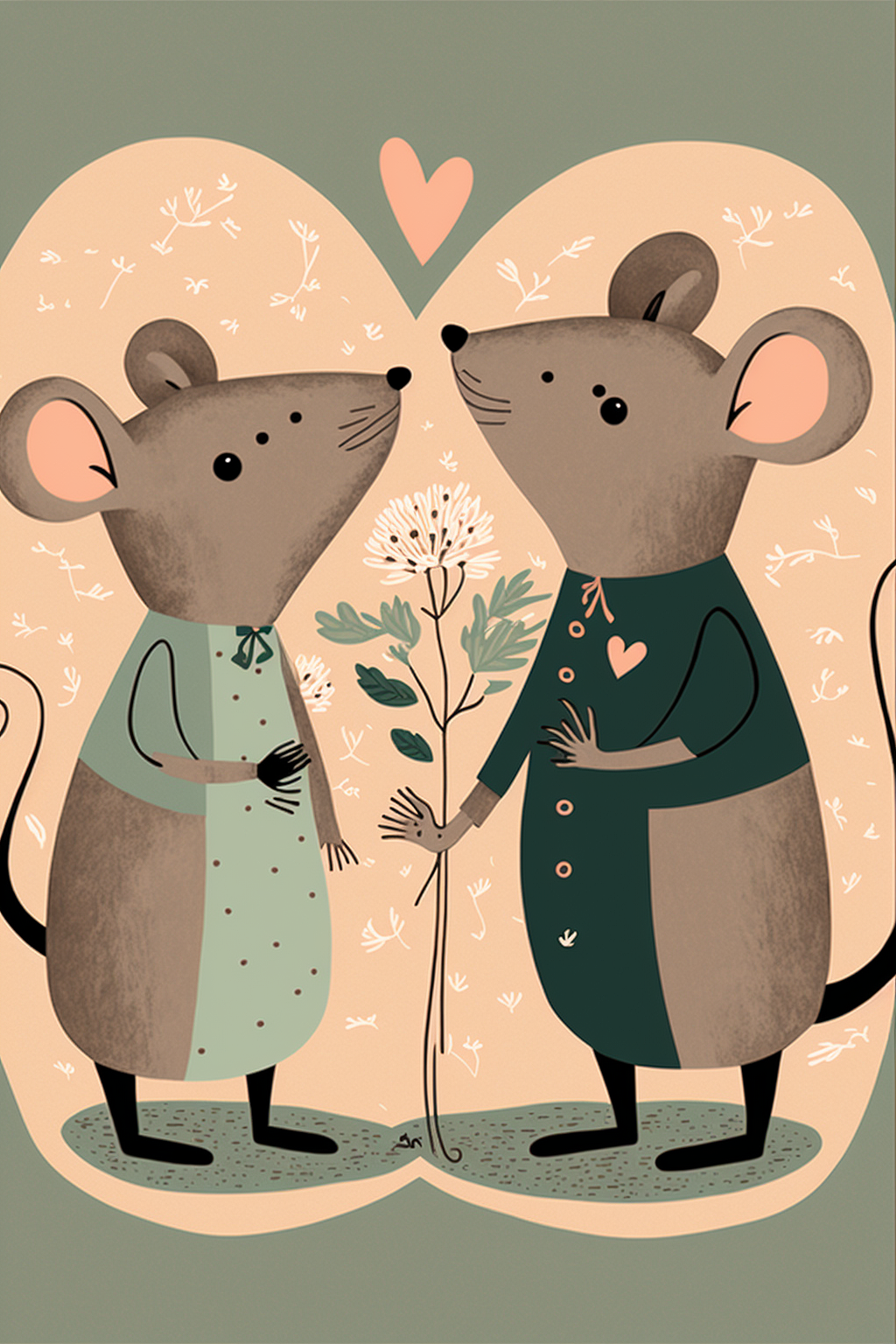 动物爱情的气氛海报儿童插画（图ZMzMxNjc4OTc2） - 绘本 - 站酷设计师子都树蚁原创素材 - 站酷ZCOOL