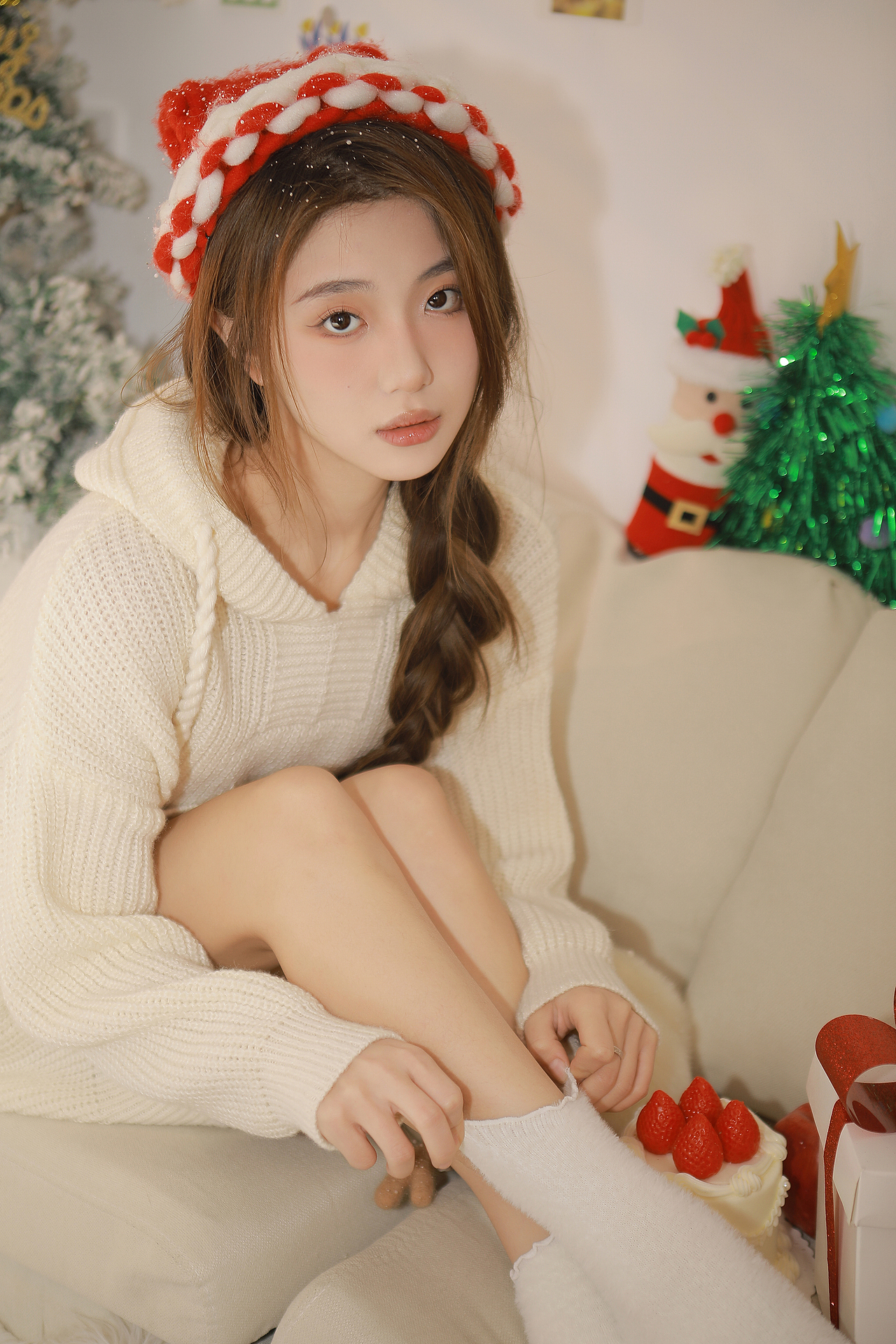 白色圣诞（图ZMzU2MDc2NTg4） - 人像摄影 - 站酷设计师太阳酱Catnip原创素材 - 站酷ZCOOL