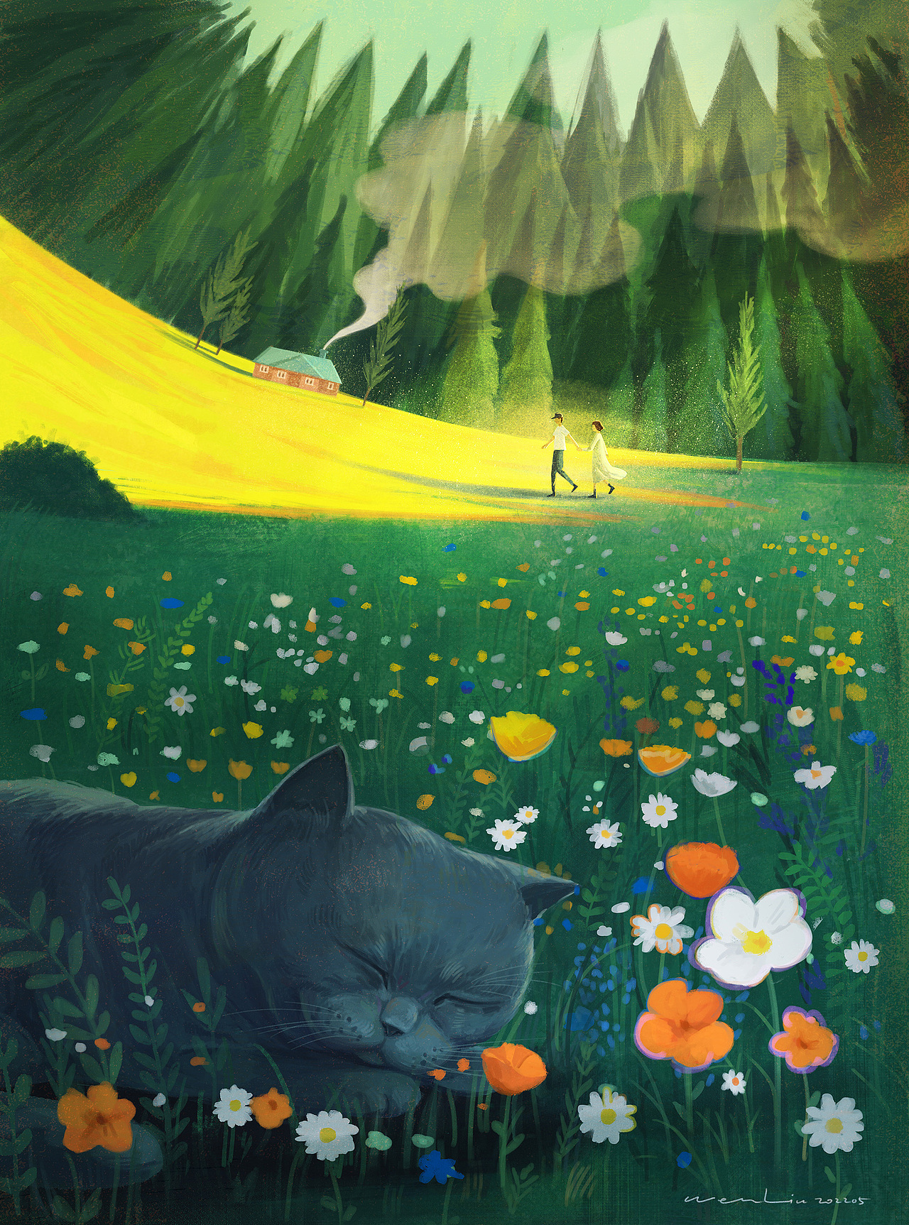 一些個(gè)人創(chuàng)作（圖ZMzM2MDAwNjEy） - 藝術(shù)插畫 - 站酷設(shè)計(jì)師文六原創(chuàng)素材 - 站酷ZCOOL