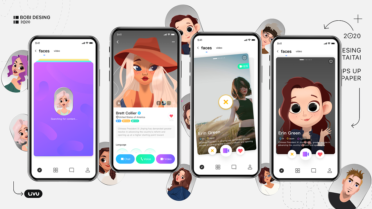 LIVU（图ZMzU5MTUwNDA0） - APP界面 - 站酷设计师台台一台台1原创素材 - 站酷ZCOOL
