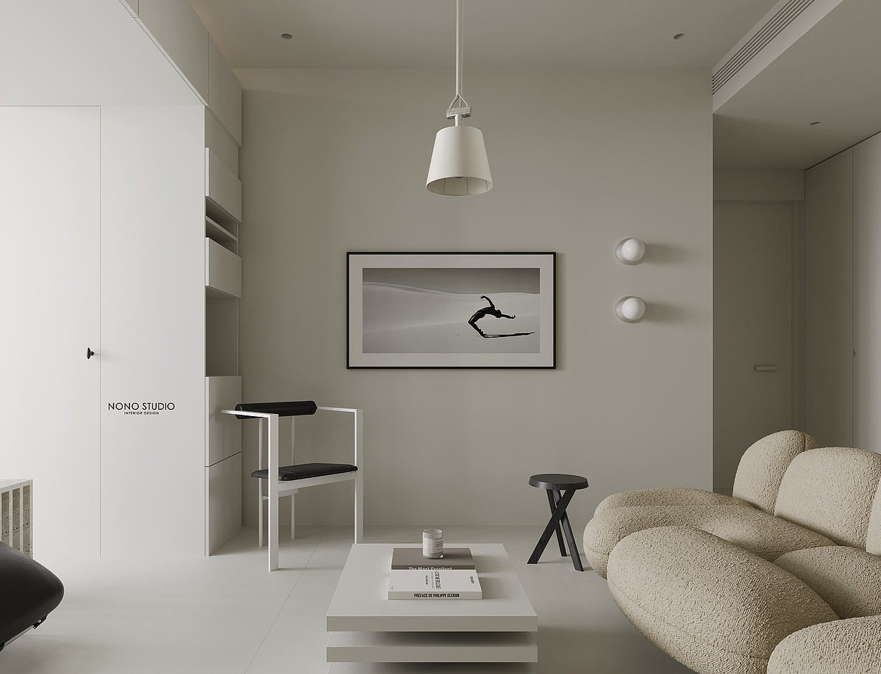 NONO STUDIO 極簡小戶型（圖ZMzQxMTk1MDEy） - 家裝設(shè)計(jì) - 站酷設(shè)計(jì)師NONO空間研究室原創(chuàng)素材 - 站酷ZCOOL