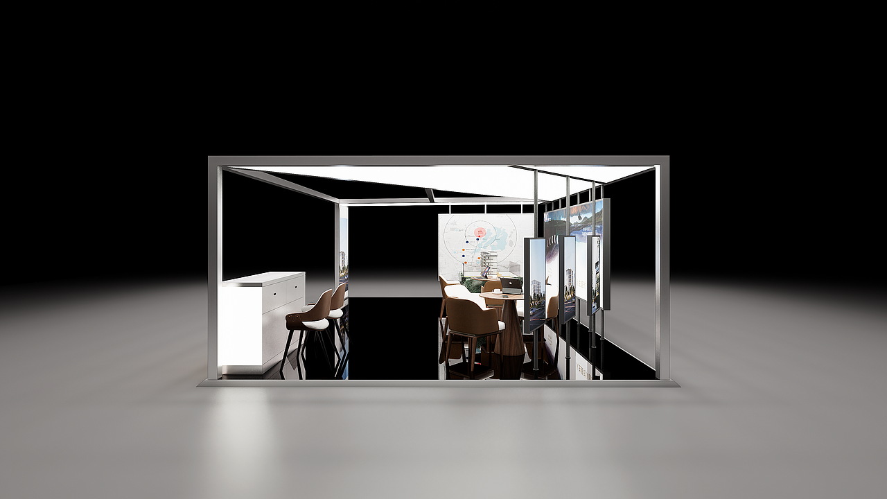 地产展位（图ZMzY3Nzc2OTI0） - 建筑/空间 - 站酷设计师QI_QI_原创素材 - 站酷ZCOOL