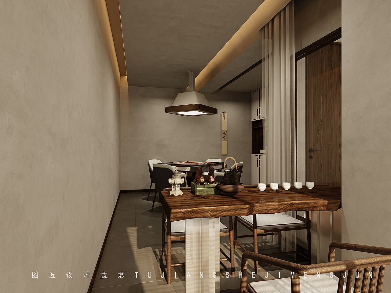 人生乐事，有间茶室！如何打造一个雅致的家庭茶室？（图ZMzQ4Njk1OTQ0） - 酒店餐饮设计 - 站酷设计师孟君爱设计原创素材 - 站酷ZCOOL