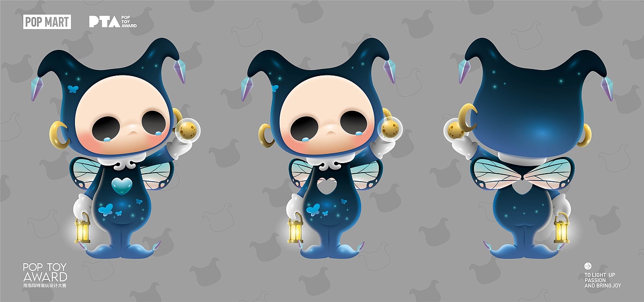 泡泡玛特潮玩设计大赛-无心小丑