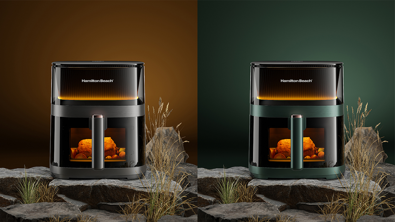 HAMILTON BEACH汉美驰空气炸锅,万物皆可炸丨米壳设计