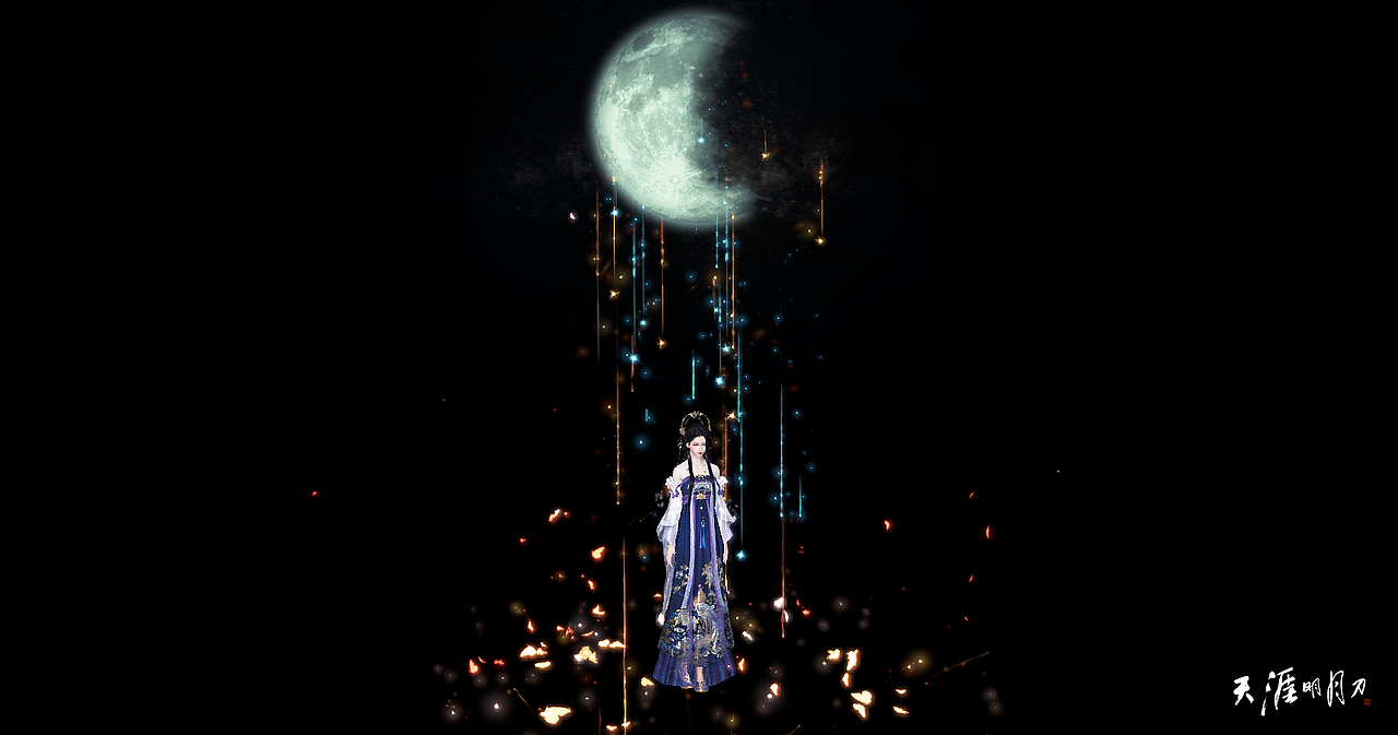 天涯明月刀OL宣传截图（图ZMzI4NDk1Mzg4） - 修图/后期 - 站酷设计师燕无归时原创素材 - 站酷ZCOOL