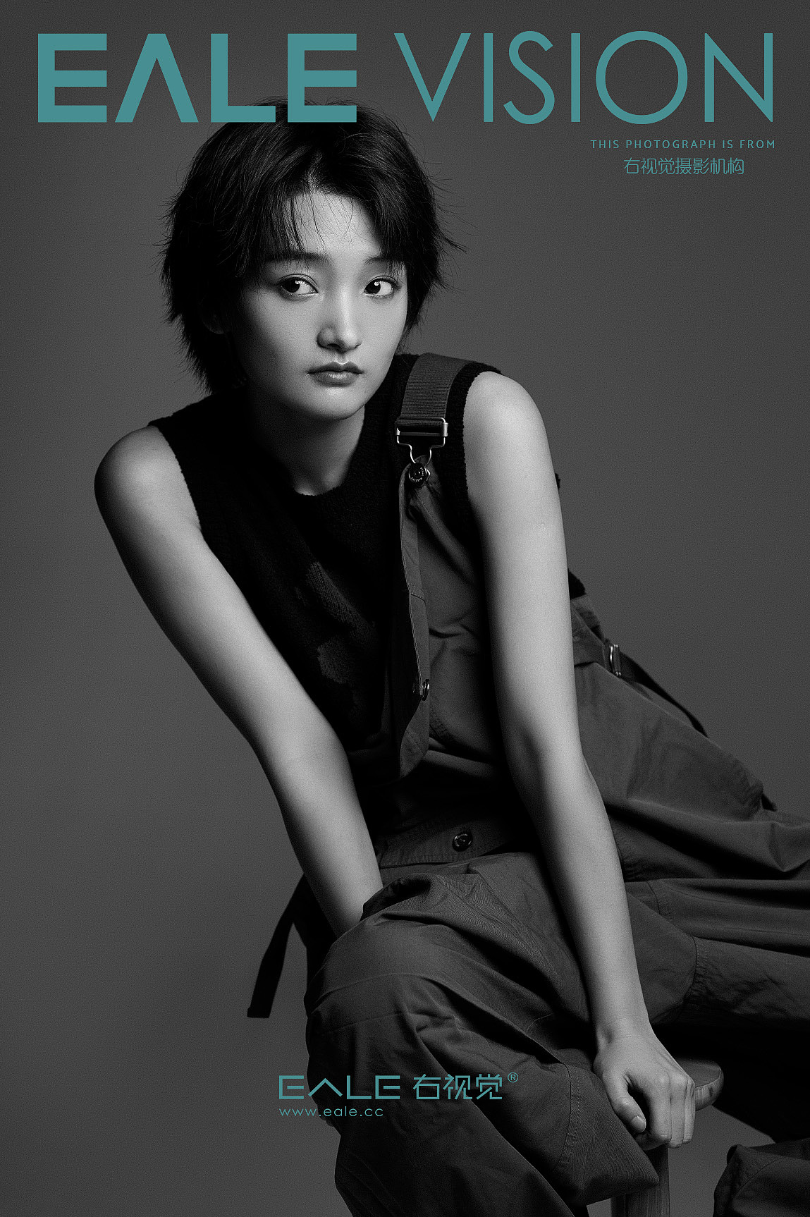 黑白格 含教程:女生怎么拍的更帅气更高级