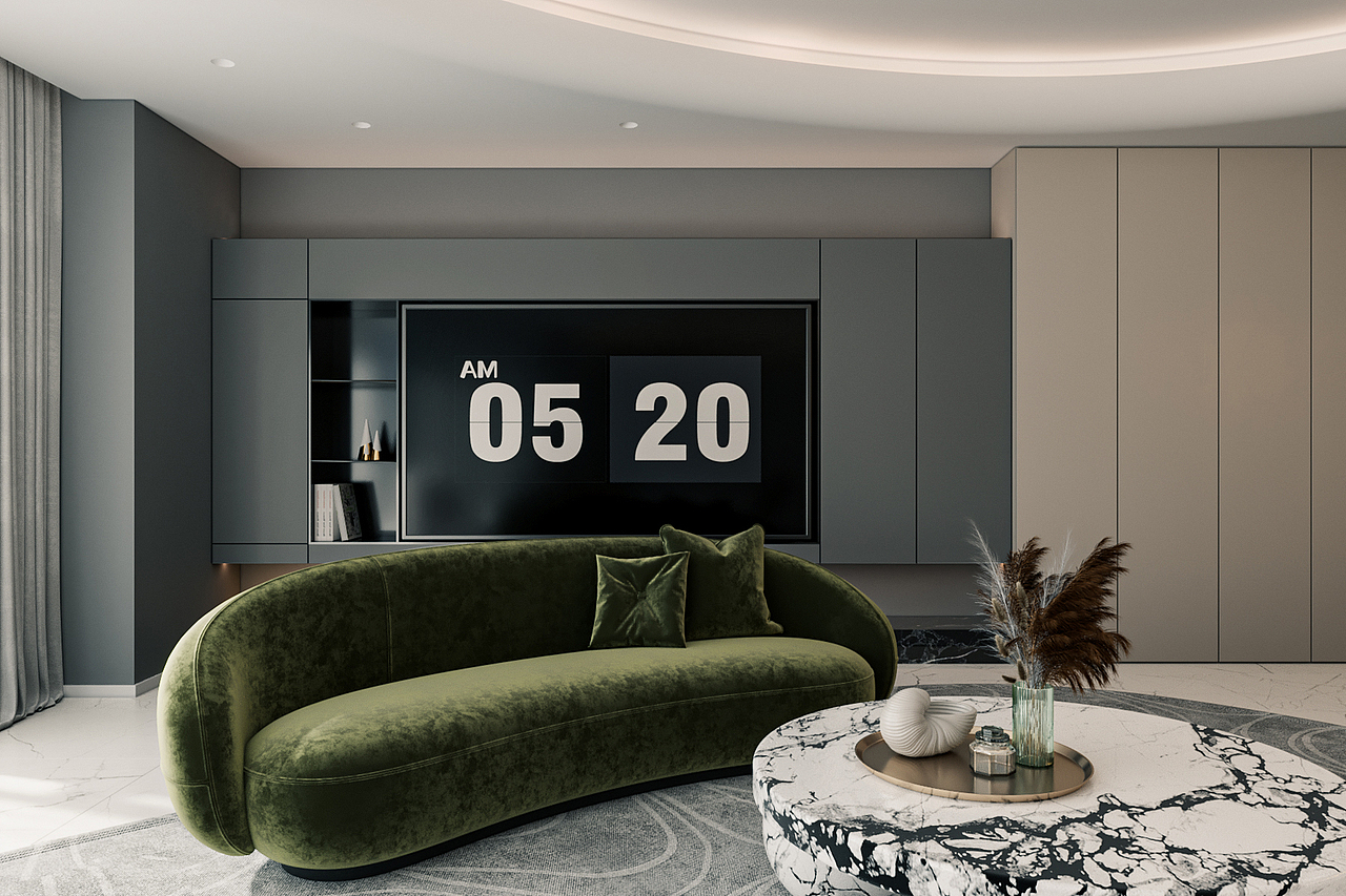 世茂滨江一线江景&285平（图ZMzY1NjkzMjI0） - 家装设计 - 站酷设计师邵延凤室内设计师原创素材 - 站酷ZCOOL