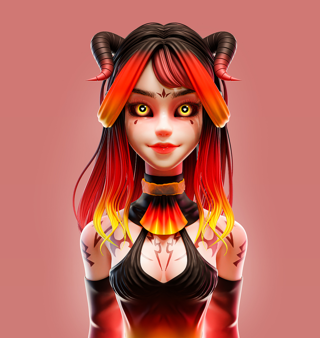 元宇宙虚拟偶像丨nft头像-斯蒂温妮_davinci1043-站酷zcool