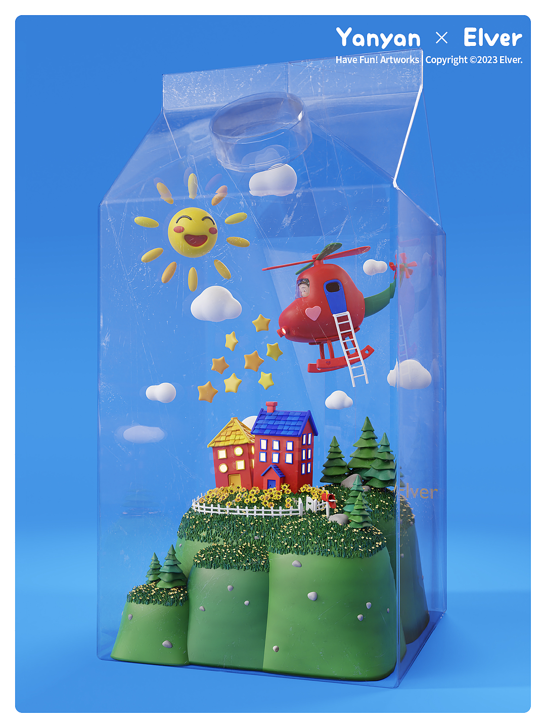 [Blender]Yanyan`s Dreamland/幻想小世界 &lt;Vol.1&gt;