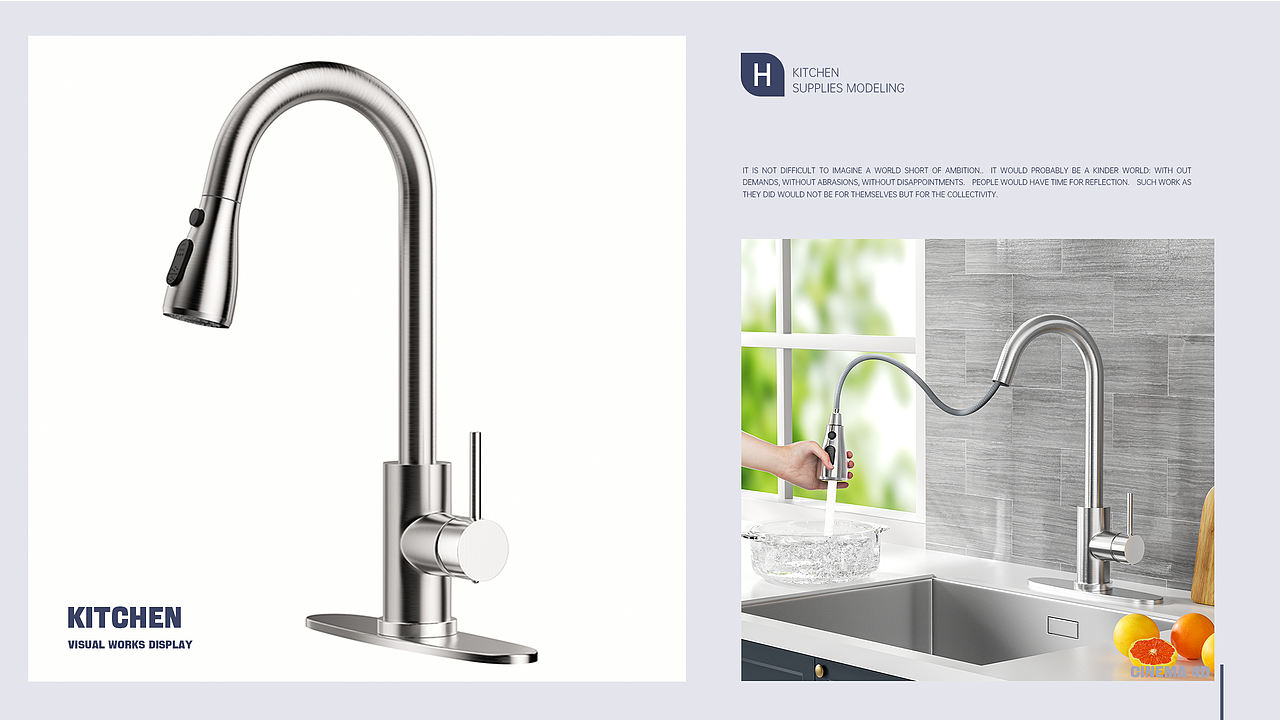 卫浴-水龙头的建模与渲染（图ZMzMzMjU1NDc2） - 场景 - 站酷设计师黑猫好紧张原创素材 - 站酷ZCOOL