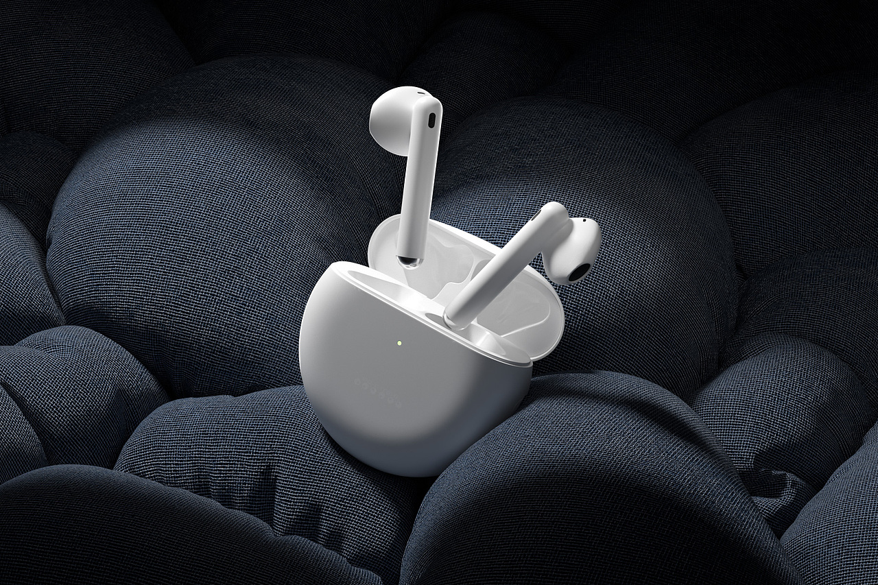 OC渲染※蓝牙耳机※风格化——练习