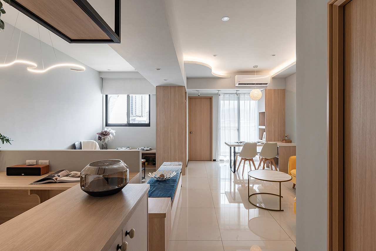 家装设计案例鉴赏——36㎡超小户型现代简约风装修设计