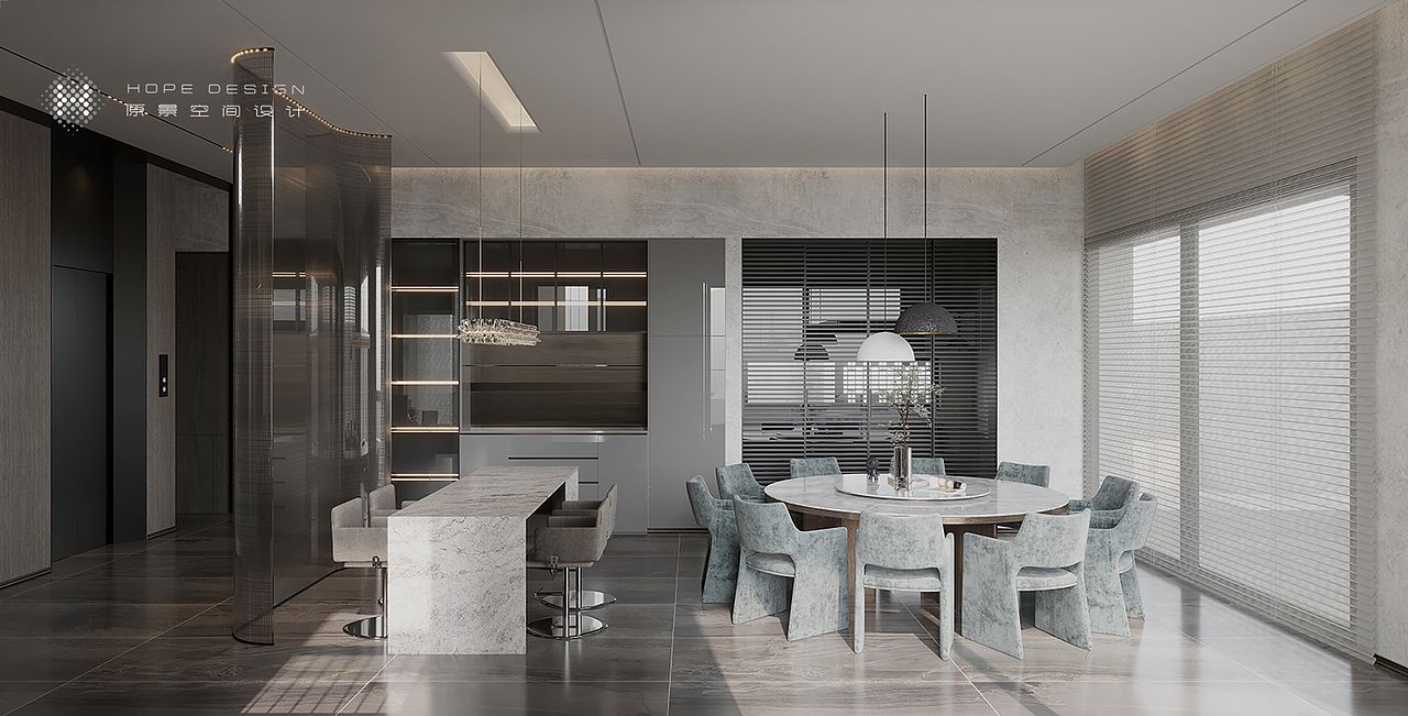 执烟火生活，寻斑斓之梦 | 原景作品：珠海·红树东岸（图ZMzA2MTczNDY0） - 家装设计 - 站酷设计师原景空间设计原创素材 - 站酷ZCOOL