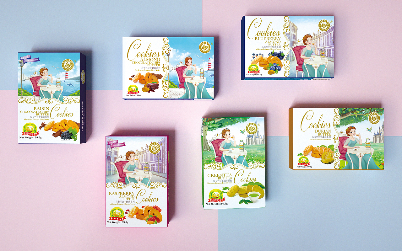 饼干包装设计（图ZMzA0Mjk3Mzgw） - 包装 - 站酷设计师好功夫原创素材 - 站酷ZCOOL