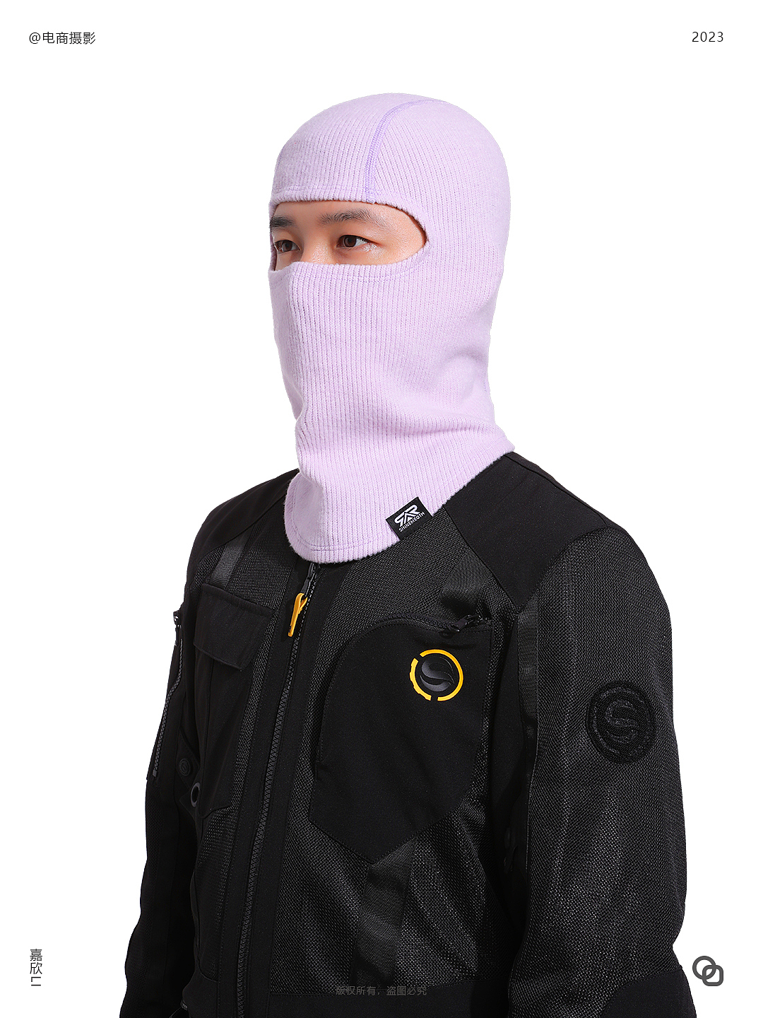 骑车全包脸 产品摄影丨 头套着类 拍摄