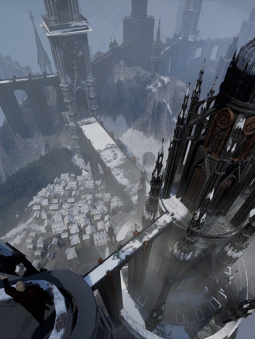 哥特建筑场景建模渲染（图ZMzM2MDc1OTEy） - 场景 - 站酷设计师Mola翻车鱼原创素材 - 站酷ZCOOL