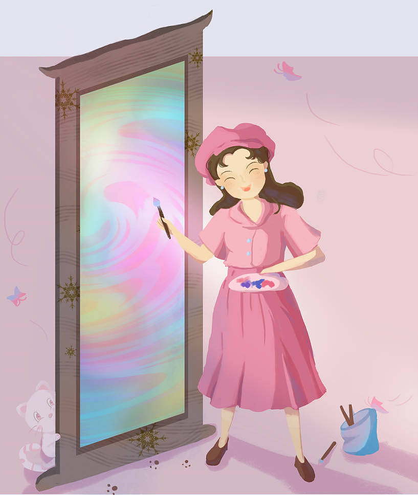 Day11 小小画家（图ZMzEzNzg1OTQw） - 儿童插画 - 站酷设计师一般般蓝原创素材 - 站酷ZCOOL