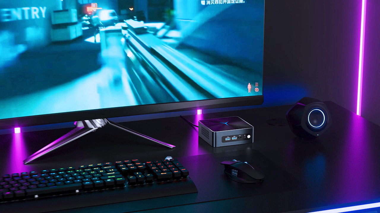 NUC 微型主机商业三维动画