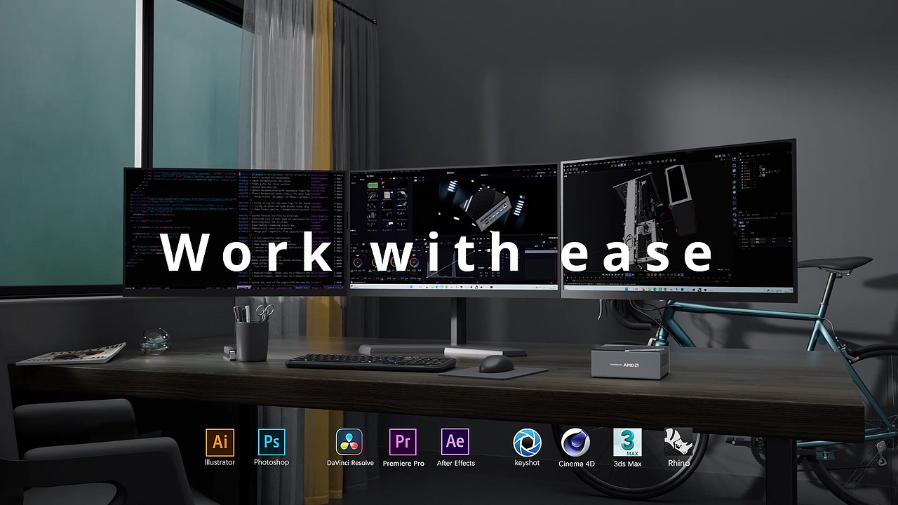 产品渲染(迷你电脑)