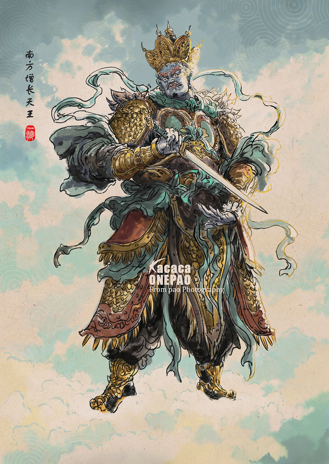 西游水墨角色系列插画第二弹（图ZMzU4Mzk4MTQ0） - 艺术插画 - 站酷设计师一泡原创素材 - 站酷ZCOOL