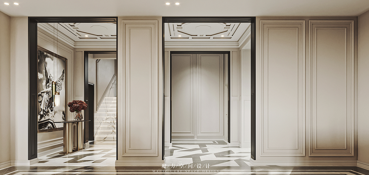 【魔方】青岛•法式中国风别墅项目