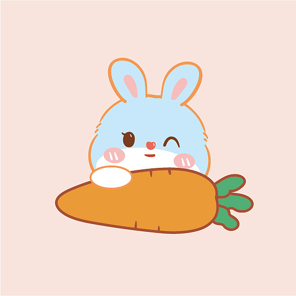 发财兔IP头像卡通插画（图ZMzE4MzYwMTY0） - 商业插画 - 站酷设计师阿茹生肖IP原创素材 - 站酷ZCOOL