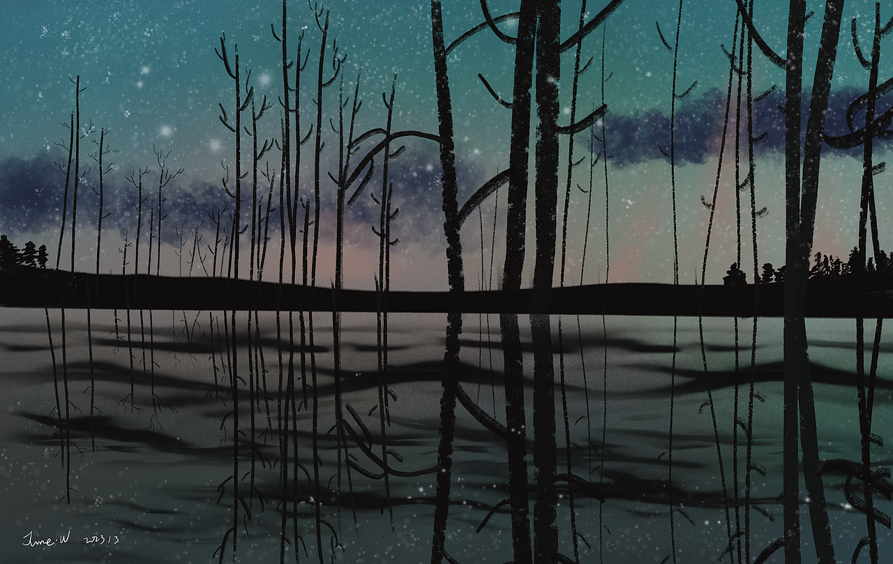 质感插画打卡01