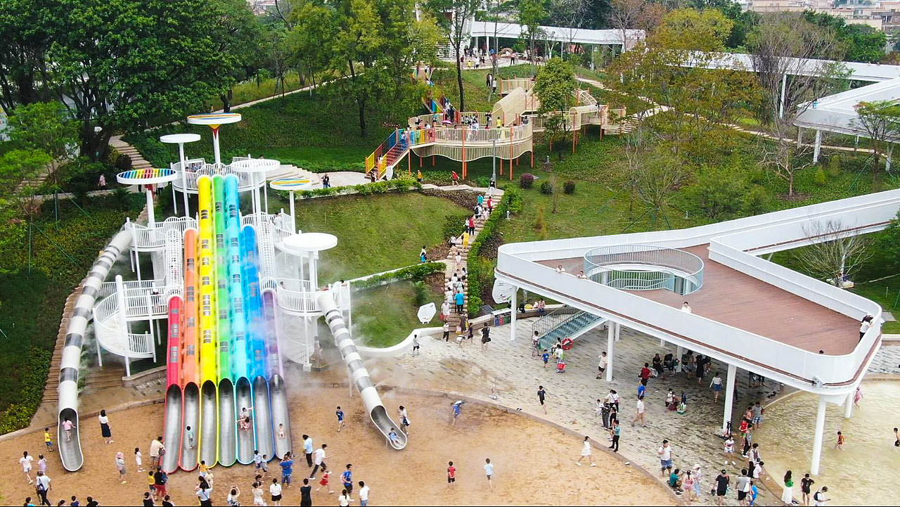 佛山桂城儿童公园改造设计:幸福之城,童年可“桂”