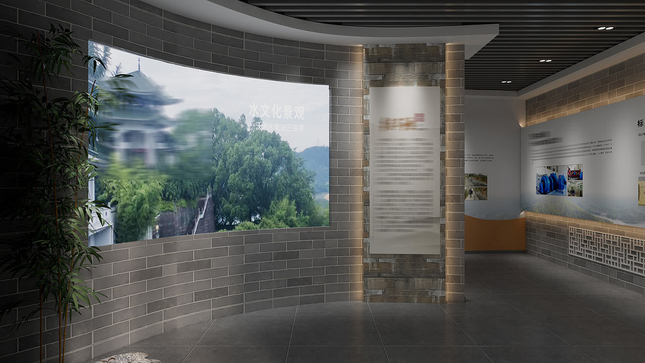 展厅设计（图ZMzU4NDI2NDY4） - 商业空间设计 - 站酷设计师拾捌青创原创素材 - 站酷ZCOOL