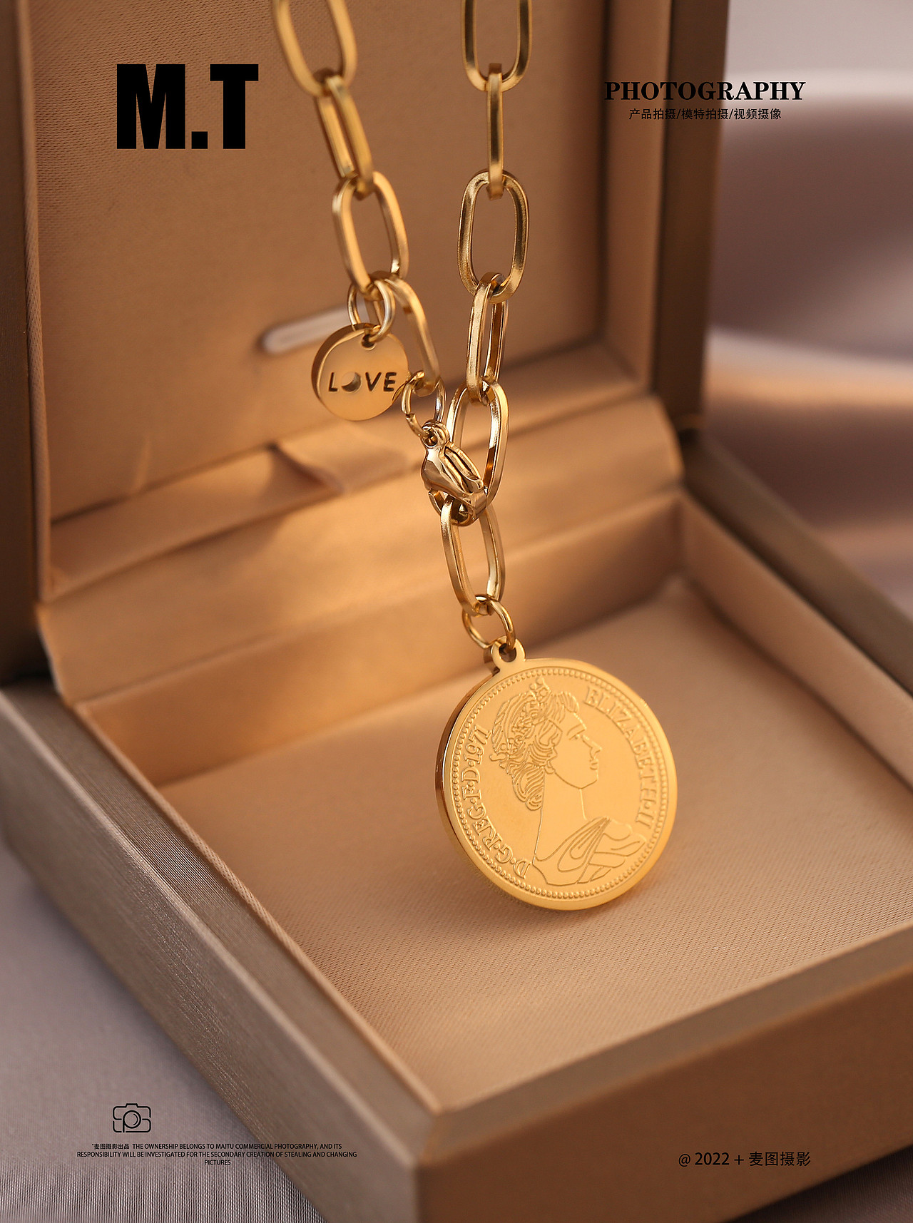 产品摄影 古里雅饰品耳饰项链戒指静物平铺拍摄