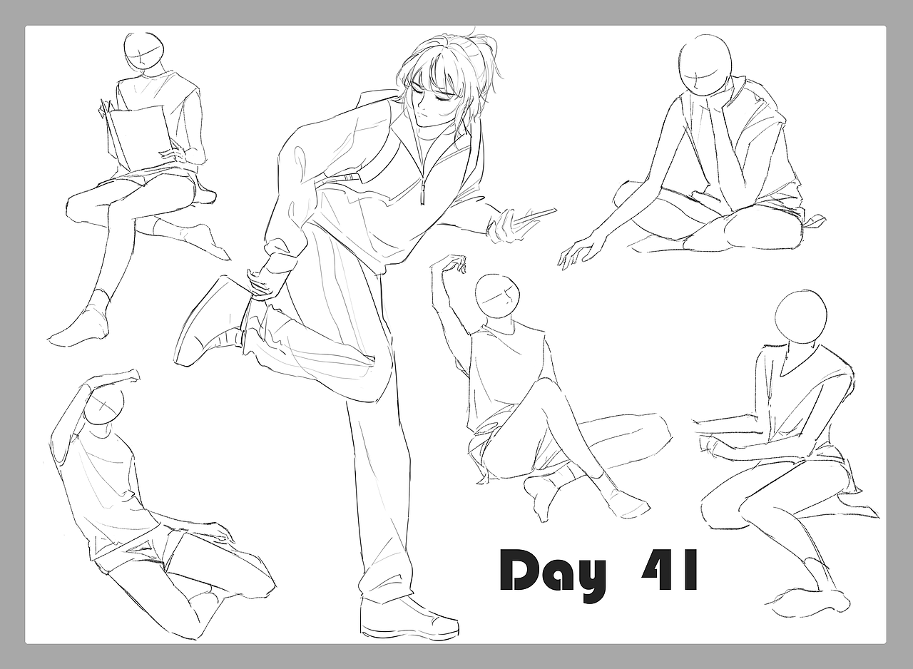 #速寫60天挑戰(zhàn)賽# Day41 @速寫班長（圖ZMjk2NTQ1NDY0） - 創(chuàng)作習(xí)作 - 站酷設(shè)計(jì)師光城祭原創(chuàng)素材 - 站酷ZCOOL