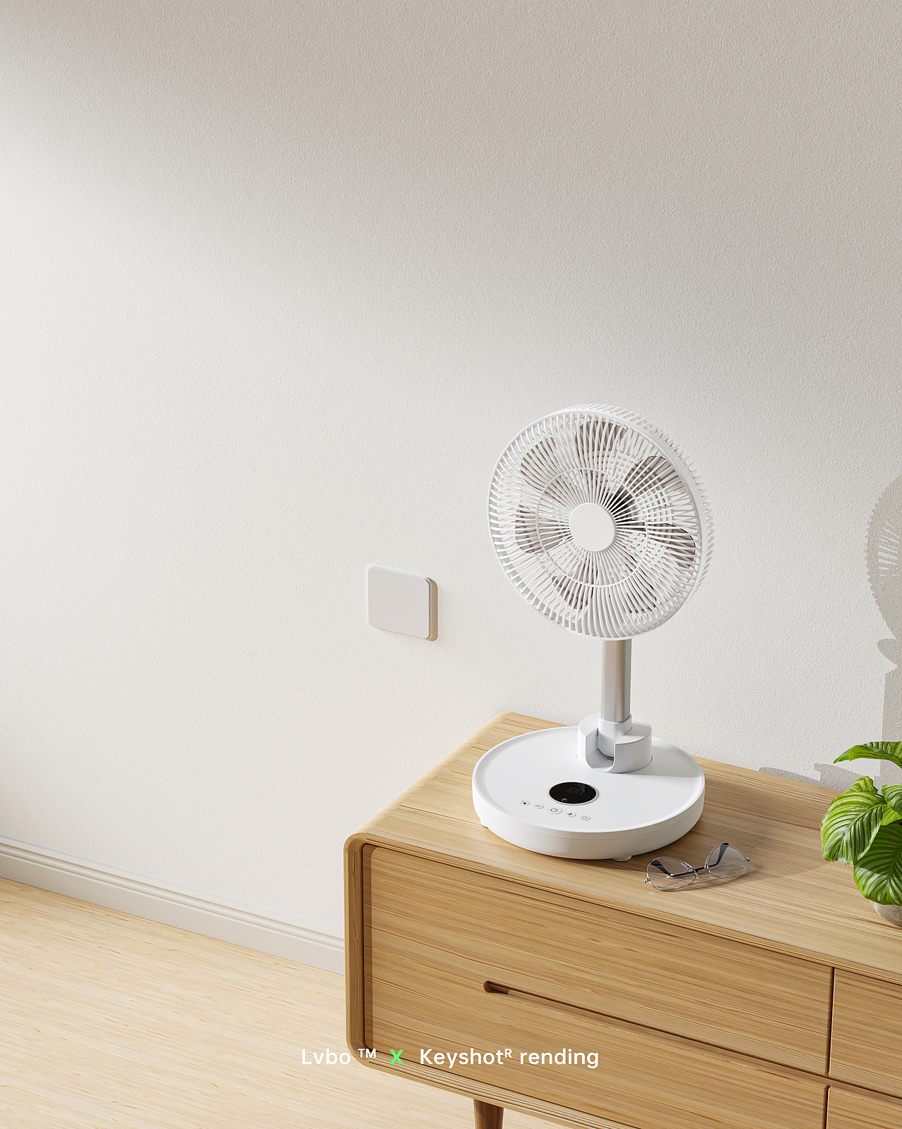 近期渲染工作合集(风扇系列/夏季特辑)