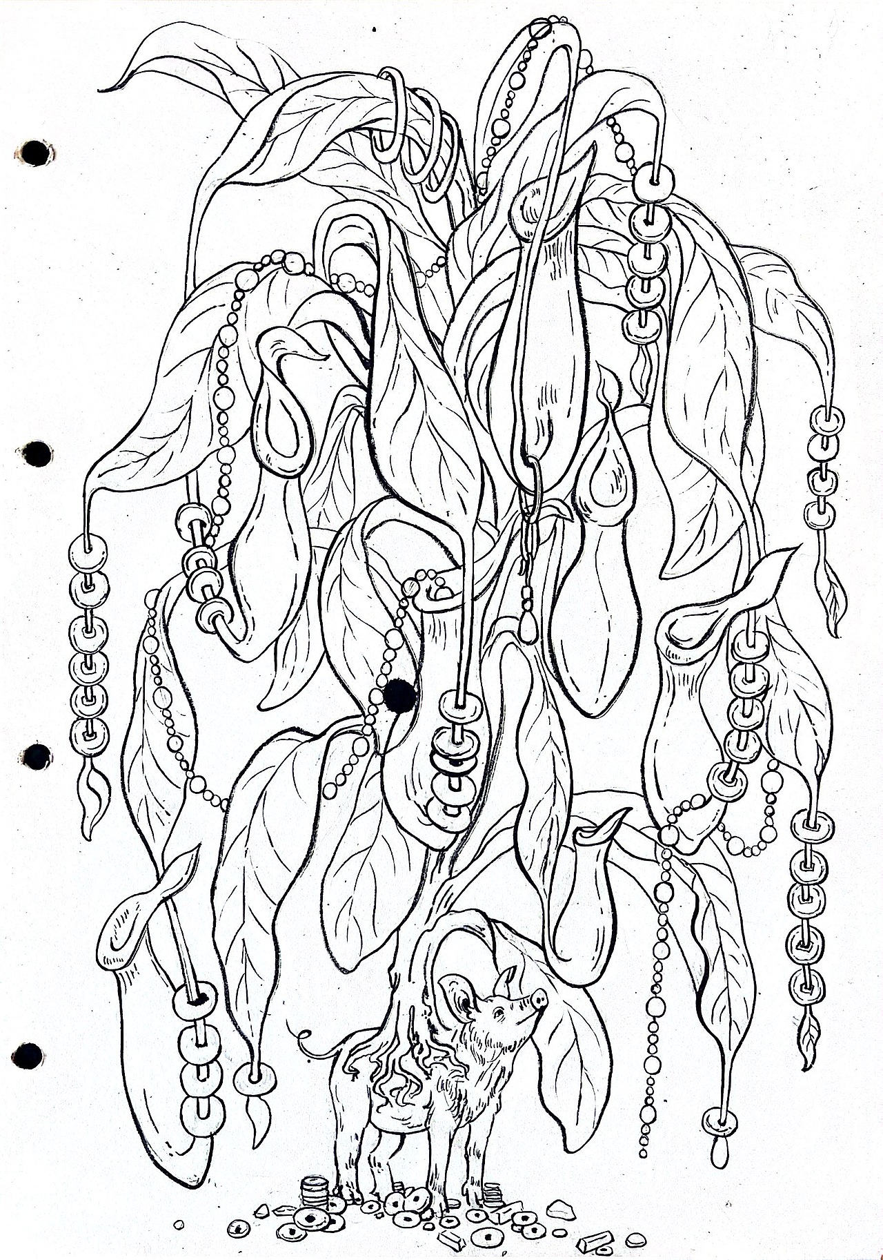 十二生肖-金钱树