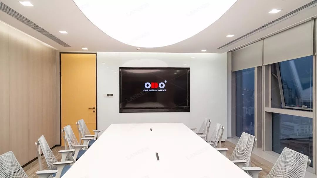 朗生竹木纤维墙板 | 百胜集团办公室