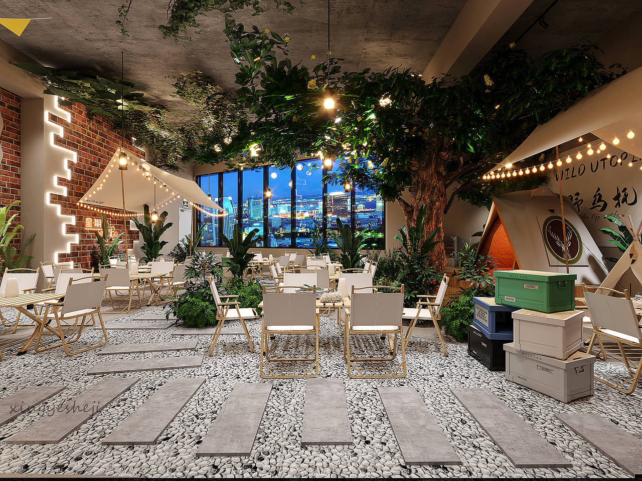 星夜设计---来一场别开生面的露营喽