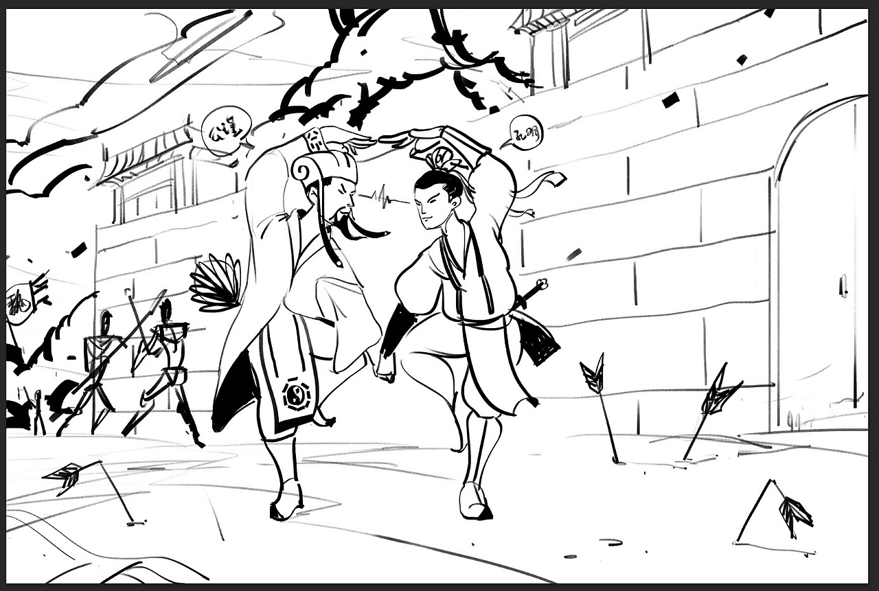 腾讯三国手游《全民主公》（图ZMzIwODgzNjQ4） - 海报 - 站酷设计师fd原创素材 - 站酷ZCOOL