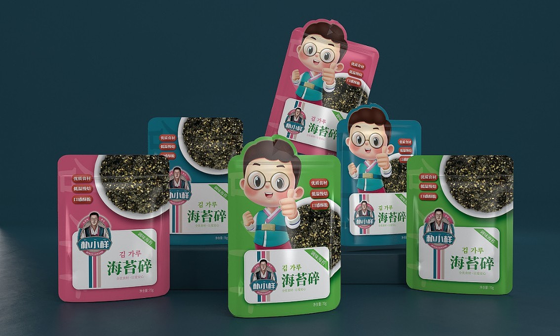 朴小样朝鲜族美食——徐桂亮品牌设计!