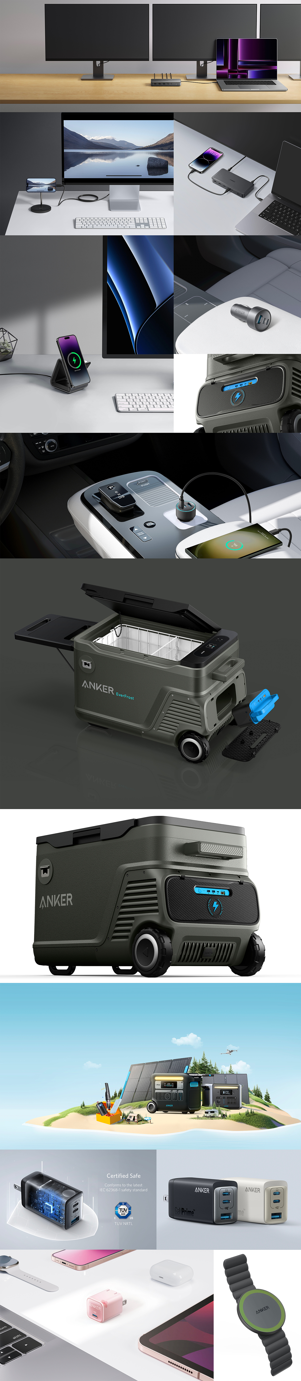 Anker-渲染节选（图ZMzYwMzE3ODQw） - 产品 - 站酷设计师呆子不是二师兄原创素材 - 站酷ZCOOL