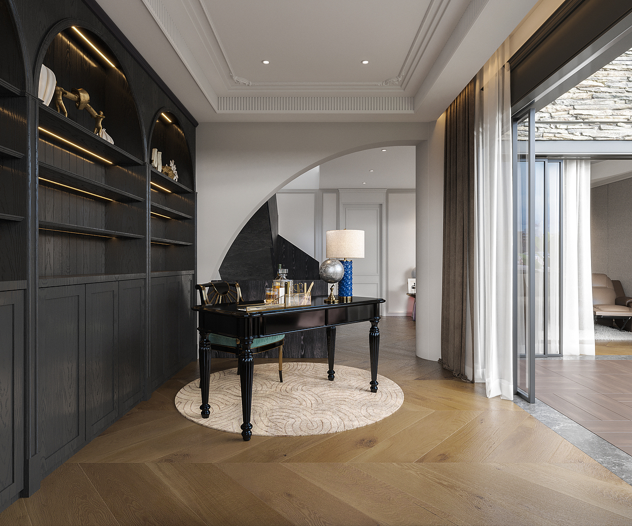 混搭三层小别墅