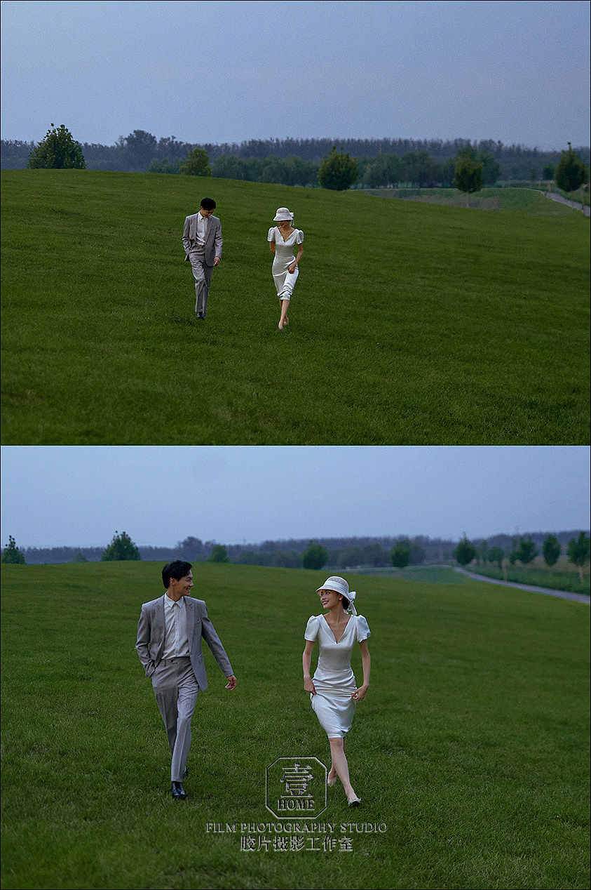 《爱乐之城》同款婚纱照,高级文艺!