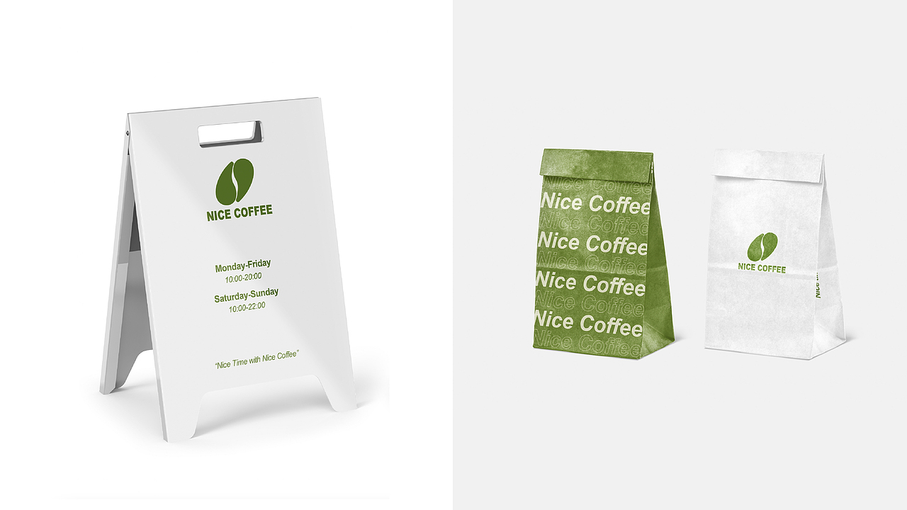NICE COFFEE品牌设计- Brand Design（图ZMzA5NDMwNDg0） - 品牌 - 站酷设计师Orange茜原创素材 - 站酷ZCOOL