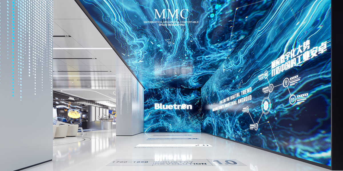 宁波某工业互联网公司展厅设计