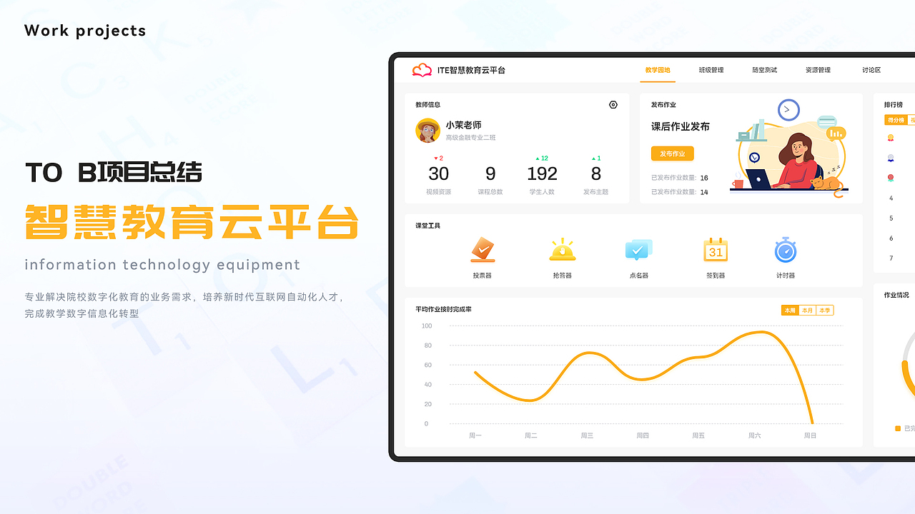 B端项目-智慧教育云平台
